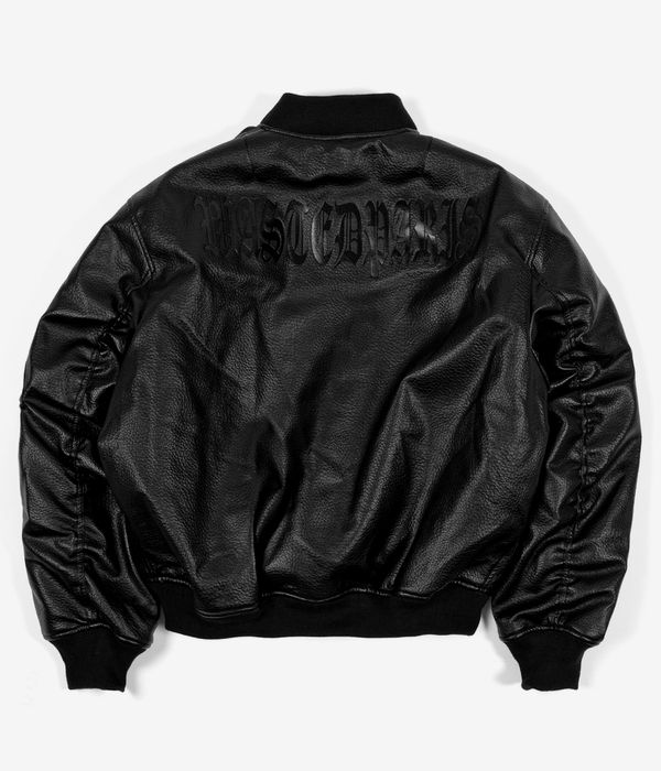 Wasted Paris Kingdom Faux Leather Jacket (black)
