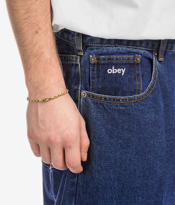 Obey Bigwig Jeans (stone wash indigo)