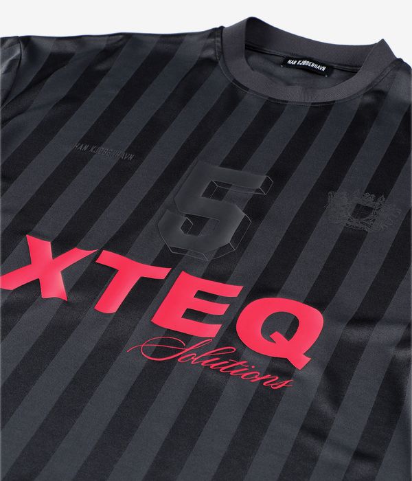 HAN KJØBENHAVN Printed Football Longues Manches (dark grey)