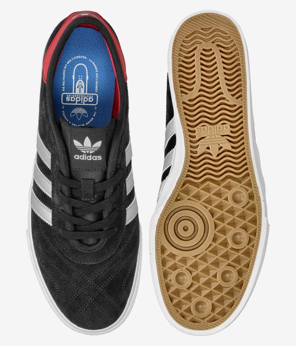 adidas Skateboarding Adi Ease Schuh (core black silver better scarlet)