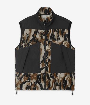 Gramicci Thermal Fleece Vest (bark camo)