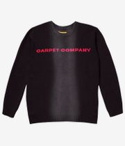 Carpet Company Bleached Sweatshirt (black)