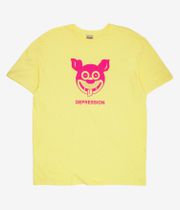 Fucking Awesome Depression T-Shirt (yellow)