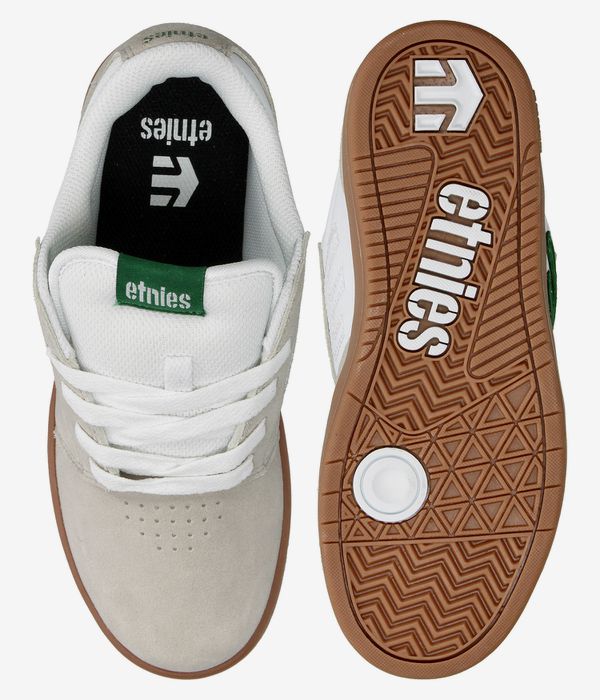 Etnies Cresta Schoen kids (white green gum)