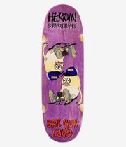 Heroin Skateboards Bail Gun Gary 4 9.75" Skateboard Deck (pink)