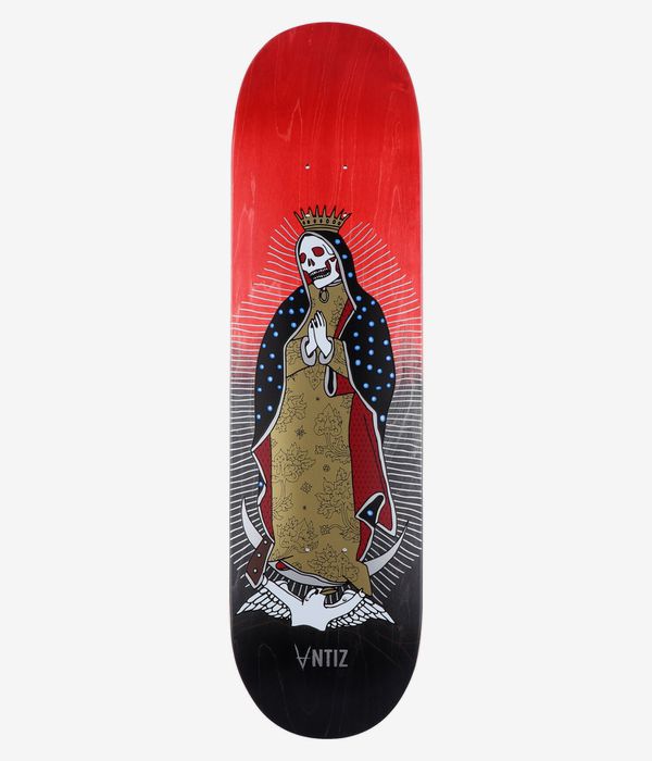 Antiz Maria 8.375" Skateboard Deck (red black)