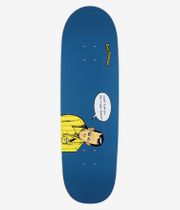 Santa Cruz Dressen Lauch It Up Shaped 9.25" Skateboard Deck (blue)