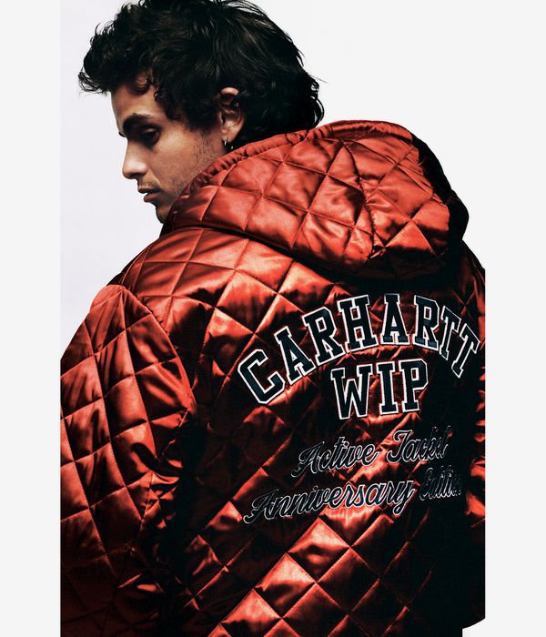 Carhartt WIP 50 Years Anniversary OG Active Denim Jas reversible (blue usa red stone bleached)