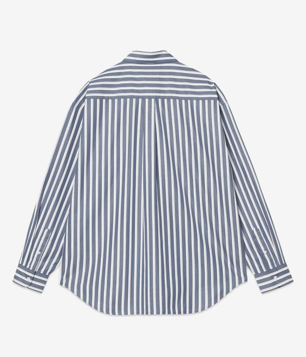 Carhartt WIP Malden Poplin Chemise (stripe angelite)