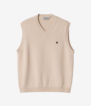 Carhartt WIP Madison Vest Sweatshirt (fleur de sel black)