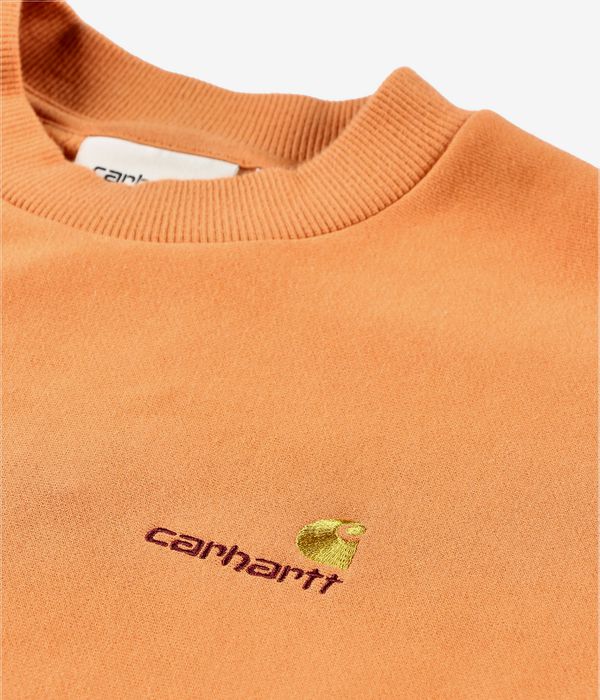 Carhartt WIP W' American Script Felpa women (redhaven)