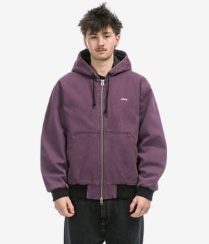 Obey Wittern Jacket (potent purple faded wash)