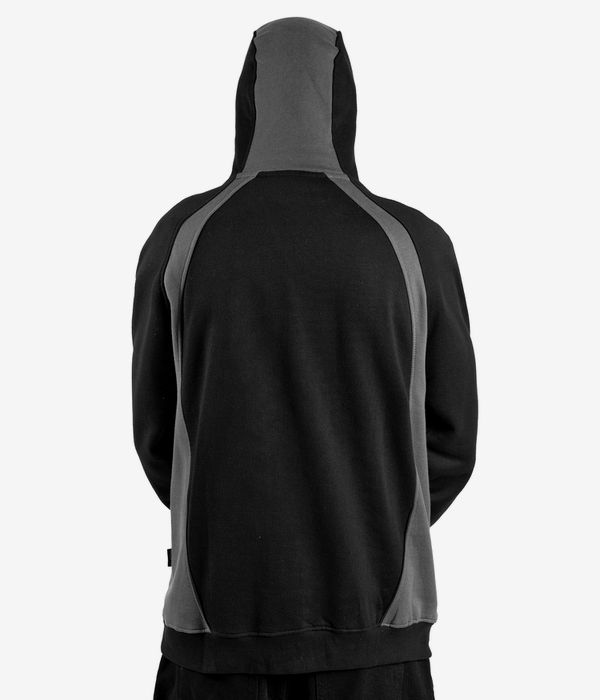 Wasted Paris Arena Zip-Hoodie (black charcoal)