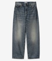 Carhartt WIP W' Brandon Camano Jeans women (blue worn used wash)