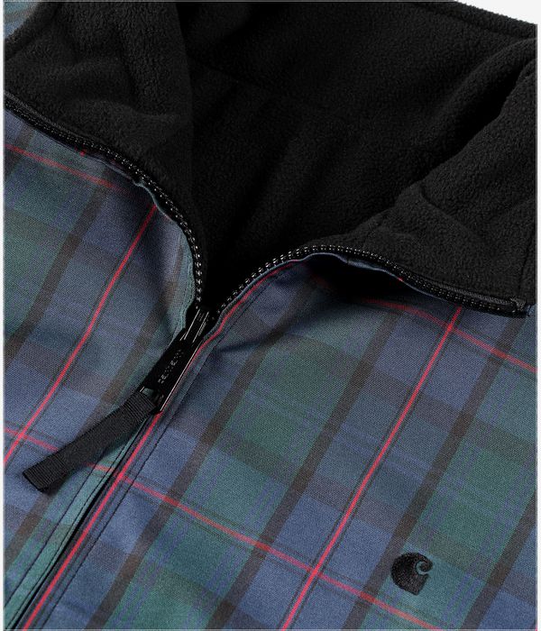 Carhartt WIP Reversible Planer Jacke (check air force blue black)