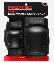 PRO-TEC Street Knee & Elbow Set di protettori (black)
