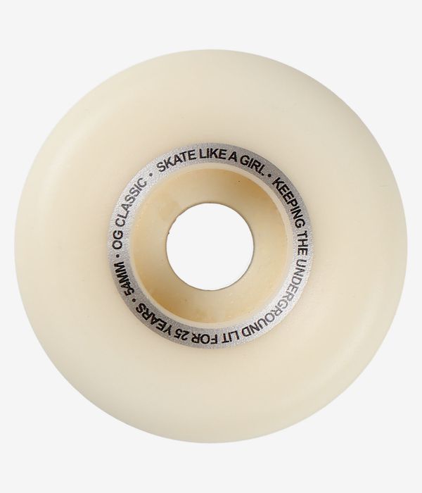 Spitfire x Skate Like A Girl Formula Four OG Classic Wielen (natural) 54 mm 99A 4 Pack