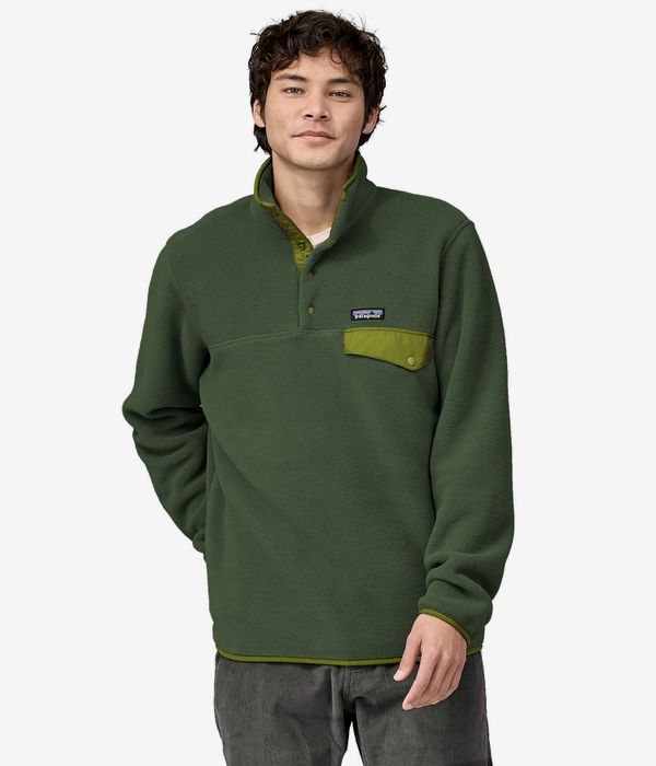 Patagonia LW Synch Snap-T Jacket (old growth green)