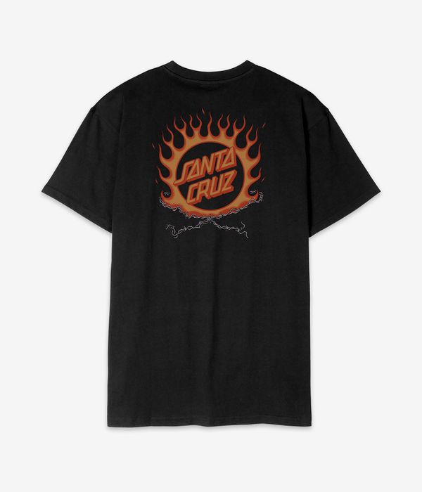 Santa Cruz Forging Dot T-Shirt (black)