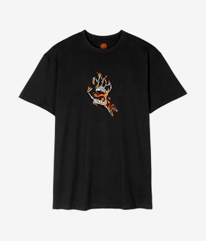 Santa Cruz Burnt Bone Hand T-Shirt (black)