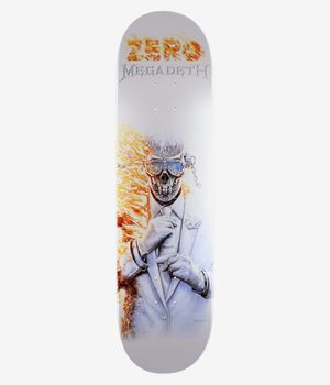 Zero x Megadeth 8.5" Skateboard Deck (dipped white)