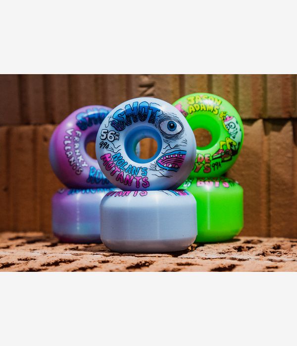 Snot Nolan's Mutants Conical Roues (ice blue) 56 mm 99A 4 Pack