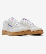 Reebok Club C 85 Shoes (white blue gum)