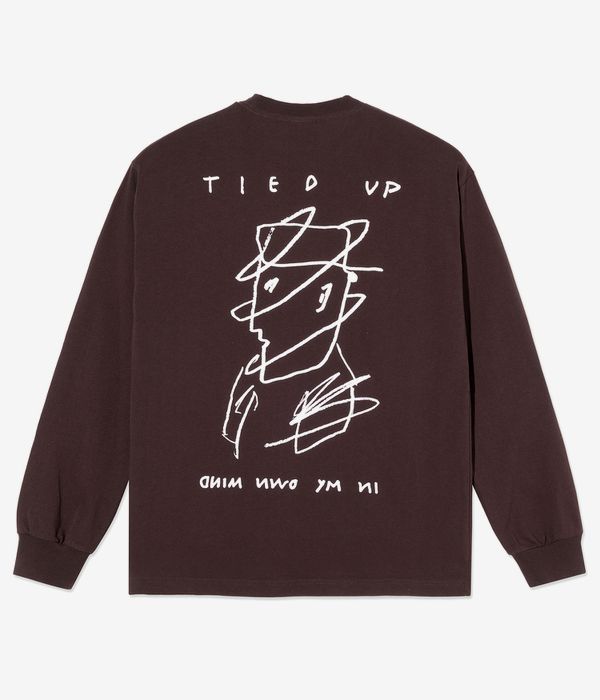 Polar Tied Up Longsleeve (washed chocolate)