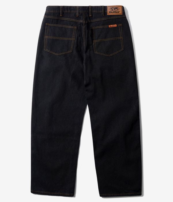 Butter Goods Relaxed Denim Jeans (washed black)