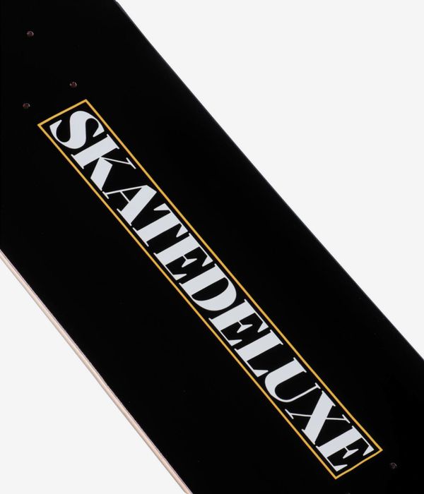skatedeluxe Square 8.125" Skateboard Deck (black)