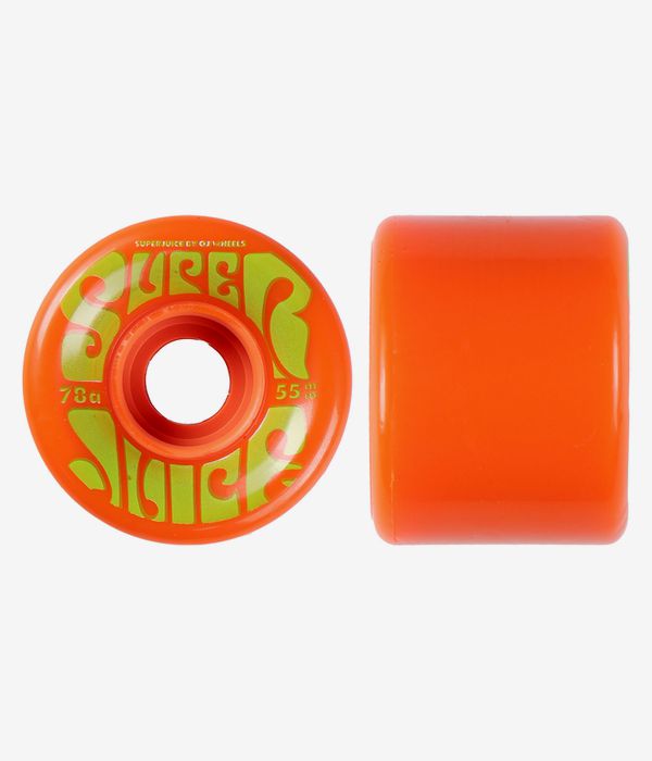 OJ Mini Super Juice Rollen (orange cream swirl) 55 mm 78A 4er Pack