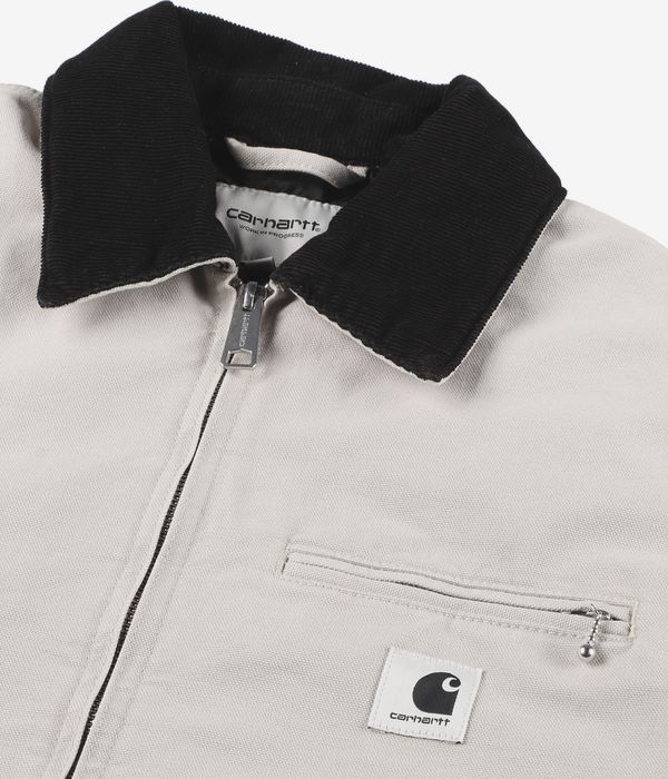 Carhartt WIP W' OG Detroit Organic Dearborn Veste women (fleur de sel black stone canvas)