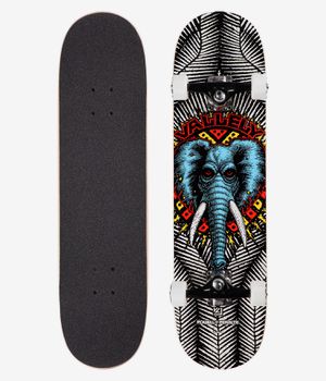 Powell-Peralta Vallely Elephant 8" Complete-Skateboard (white)