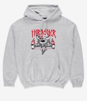 Thrasher x Toy Machine Monster-Gram Hoodie (ash grey)