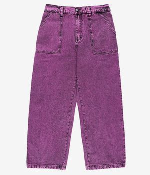 Poetic Collective Painter Denim Jeans (purple acid wash denim)