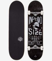 Inpeddo Size Does Matter 8" Complete-Skateboard (black)