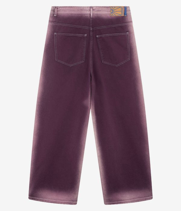 RASSVET | PACCBET Shadow Wash Extra Baggy Denim Jeans (purple)