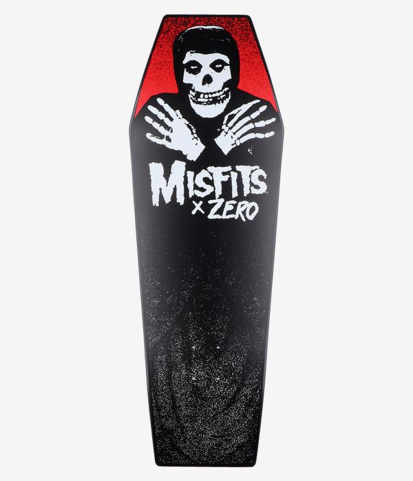 Zero x Misfits Fiend Coffin 10.5" Planche de skateboard (black)