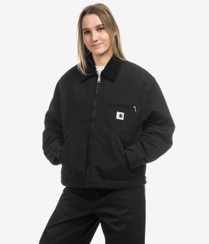 Carhartt WIP W' OG Detroit Organic Dearborn Jacke women (black black rinsed II)