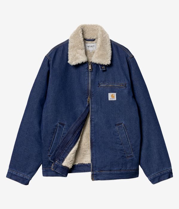 Carhartt WIP Herald Organic Maitland Jacke (blue wall stone wasehd)
