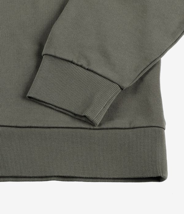 Carhartt WIP Script Embroidery Sweatshirt (leaf white)