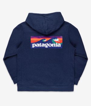 Patagonia Boardshort Logo Uprisal Hoodie (tidepool blue)