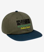Sci-Fi Fantasy Endless Beauty 6 Panel Cap (olive navy)
