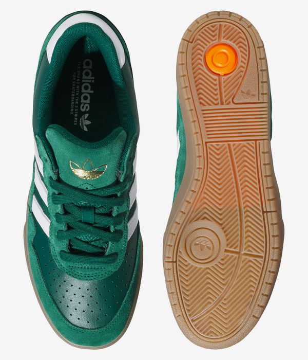 adidas Skateboarding Tyshawn II Schuh (collegiate green white gum)