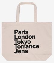 skatedeluxe x Girl Tote Borsa (white black)
