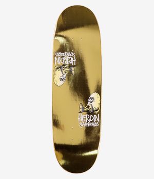 Heroin Skateboards The Symmetrical Egg 9.25" Skateboard Deck (gold)