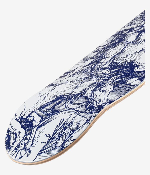 skatedeluxe Apocalypse 8.25" Planche de skateboard (blue white)