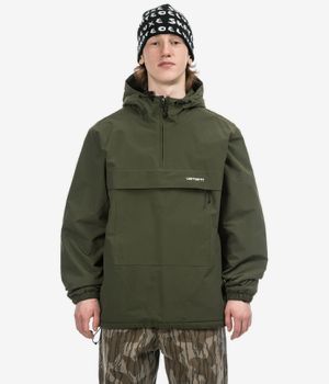 Carhartt WIP Windbreaker Pullover Supplex Veste (office green white)