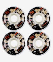 Flip Cutback Cheech & Chong Wielen (white) 53mm 99A 4 Pack