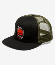 Spitfire Bighead Fill Snapback Cap (black olive)